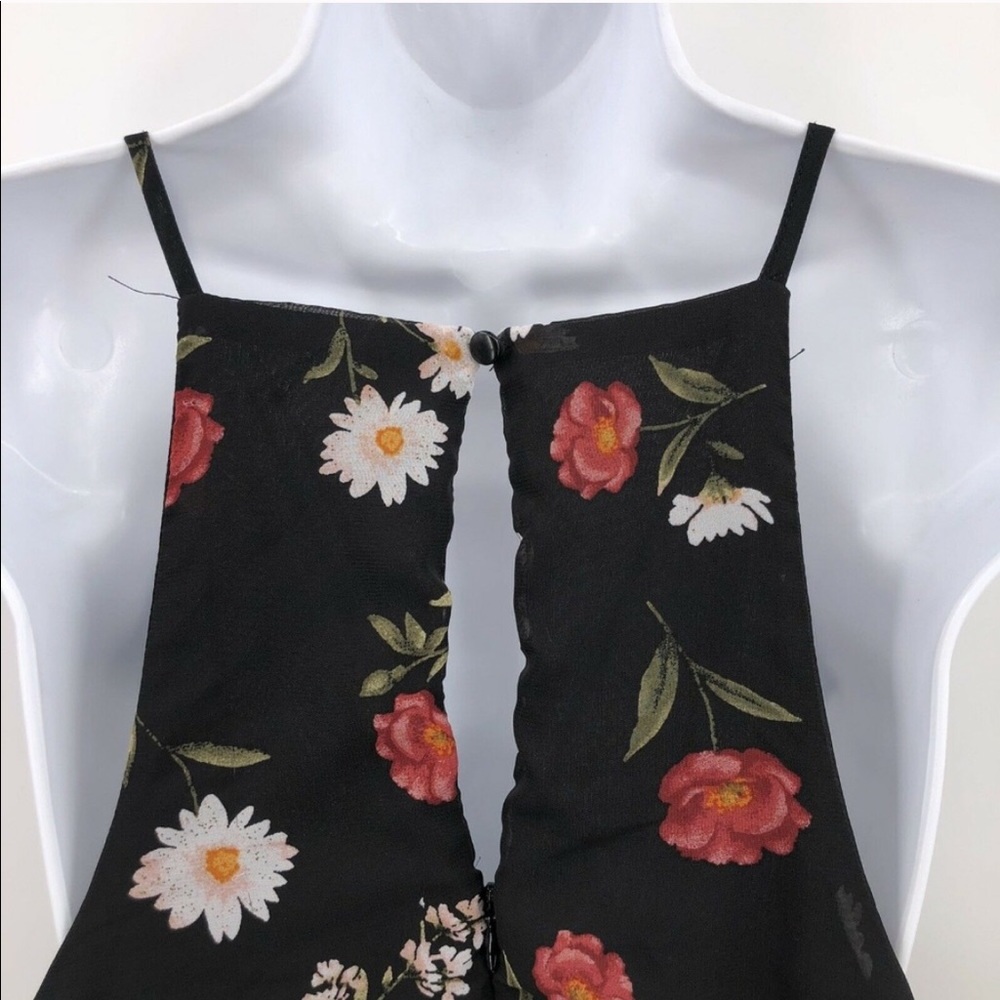 No Boundaries | Floral Maxi with Ruffle Detail - Picture 6 of 7